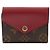 Louis Vuitton Monogramm Zoe Kartenhalter Fuchsia Pink