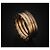 Bulgari Anello Bianco in Oro Rosa - vista 5