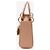 Borsa a tracolla Mini Lady Dior in pelle di lucertola rosa - vista 2