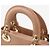 Borsa a tracolla Mini Lady Dior in pelle di lucertola rosa - vista 5