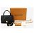 Louis Vuitton Borsa a tracolla Madeleine MM Monogram Empreinte Nera Nero - vista 8