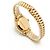 Rolex Damenarmbanduhr Datejust aus Gold mit Diamanten Golden - Ansicht 17