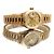 Rolex Damenarmbanduhr Datejust aus Gold mit Diamanten Golden - Ansicht 20