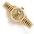 Rolex Damenarmbanduhr Datejust aus Gold mit Diamanten Golden - Ansicht 23
