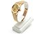 Rolex Damenarmbanduhr Datejust aus Gold mit Diamanten Golden - Ansicht 4