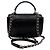 Chanel Borsa a spalla con catena e pattina nera Nero - vista 4