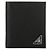 Prada Billetera bi-fold con logo triangular Saffiano Negro - vista 4