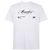 Weißes Baumwoll-T-Shirt mit gesticktem Moncler La Prima-Logo - Ansicht 7