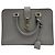 Saint Laurent Graue kleine Tote Schultertasche Braun