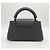 Louis Vuitton Borsa Tote Capucines East West Mini tutta nera con tracolla e crossbody Nero - vista 7