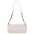 Saint Laurent Lafirma Mini-Röhrenhandtasche aus Lammwildleder Vintage Weiß - Ansicht 5