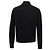 Moncler Cashmere-Zip-Cardigan mit Daunenfüllung Schwarz - Ansicht 5