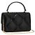 Tory Burch Mini-Handtasche mit Diamantsteppung und Kette Schwarz - Ansicht 5
