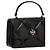 Tory Burch Mini-Handtasche mit Diamantsteppung und Kette Schwarz - Ansicht 6