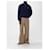 Bally Pullover mit halbem Reißverschluss Blau  - Ansicht 5