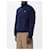 Bally Pullover mit halbem Reißverschluss Blau  - Ansicht 7