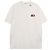 Moncler Baumwoll-T-Shirt mit gesticktem Logo Weiß
