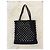 Tote Prada Schultertasche aus gehäkeltem Gewebe schwarz - Ansicht 3