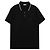 Burberry Polo de algodão com corte ajustado Preto - vista 3