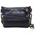 Chanel Vintage Kalbsleder Gabriel Hobo Medium Blau - Ansicht 2