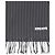 Gestrickter Streifen-Wollschal Acne Studios grau