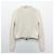 Moncler Cardigã acolchoado com zíper geométrico branco - vista 13