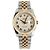 Rolex Orologio da uomo Datejust combinazione piramide romana Bianco