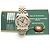 Rolex Orologio da uomo Datejust combinazione piramide romana Bianco - vista 3