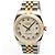 Rolex Orologio da uomo Datejust combinazione piramide romana Bianco - vista 9