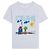 Céline Cotton Jersey Regular T-Shirt Pale Grey Multicolor Brown