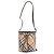 Burberry Borsa a secchiello con motivo a quadri Marrone - vista 3