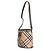 Burberry Borsa a secchiello con motivo a quadri Marrone - vista 4