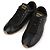 Miu Miu Napa-Leder-Sneaker Schwarz - Ansicht 3