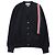 Thom Browne Streifen-Intarsien-Cotton-Cardigan Blau - Ansicht 3