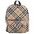Burberry Small Check Backpack Brown