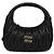 Miu Miu Borsa hobo in pelle nappa Nero