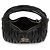 Miu Miu Borsa hobo in pelle nappa Nero - vista 7