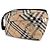 Burberry Borsa a Spalla Check Belt Marrone - vista 4