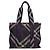 Burberry Knit Tote Bag mit kleinem Karomuster - Ansicht 3