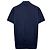 Brunello Cucinelli Logo Baumwollstrick Polo Kurzarm T-Shirt Blau - Ansicht 2