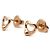 Tiffany & Co Orecchini in Oro Cuore Aperto Rosa - vista 2