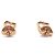 Tiffany & Co Orecchini in Oro Cuore Aperto Rosa - vista 3