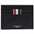 Thom Browne Pebble Grain Note Compartment Single Card Black