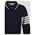 Thom Browne Pullover aus Viskose mit Streifen Blau - Ansicht 6
