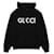 Gucci Fleece-Kapuzenpullover Schwarz  - Ansicht 3