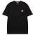 Moncler Baumwoll-T-Shirt mit gesticktem Logo Schwarz