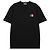 Moncler Baumwoll-T-Shirt mit gesticktem Logo Schwarz - Ansicht 3