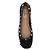 Valentino Bailarina de couro envernizado Rockstud - vista 5