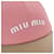 Miu Miu Drill Baseball Begonia Cap Pink  - Ansicht 7