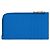 Céline Porta tarjetas con cremallera larga en piel de ternera granulada azul ultra - vista 3